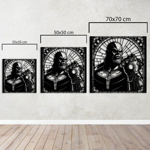 Master of Stones – Thanos Metal Wall Art