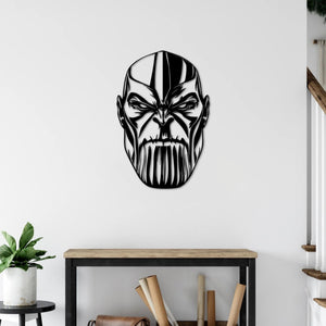Thanos Portrait – Metal Wall Art