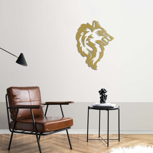 Howling Wolf Metal Wall Art | Decorative Animal Wall Sculpture Decor