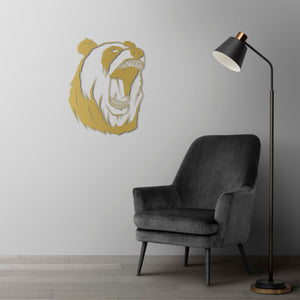 Wild Spirit Panda Metal Wall Art | Decorative Animal Wall Sculpture