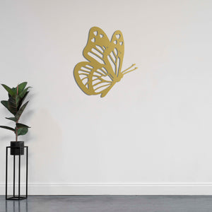 Wings of Elegance Butterfly Metal Wall Art | Decorative Sculpture