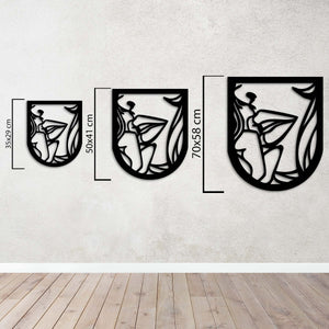 Window of Love Metal Wall Art | Romantic Decorative Wall Decor