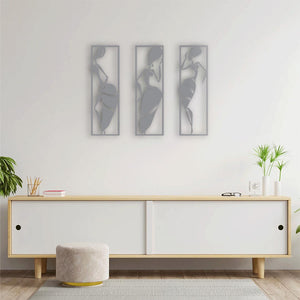 Rhythm of the Soul: African Women Metal Wall Art | Ethnic Home Decor