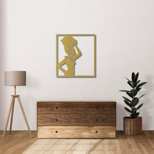 Story Within Metal Wall Art | Meaningful Decorative Wall Sculpture