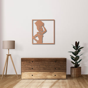 Story Within Metal Wall Art | Meaningful Decorative Wall Sculpture