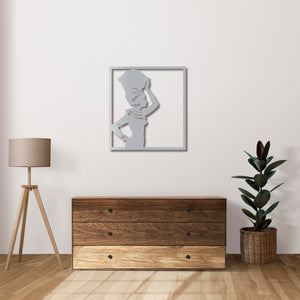 Story Within Metal Wall Art | Meaningful Decorative Wall Sculpture