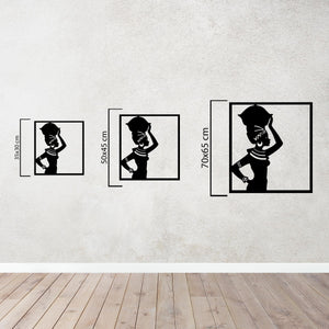 Story Within Metal Wall Art | Meaningful Decorative Wall Sculpture