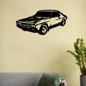 Vintage American classic car metal wall art decor for garages