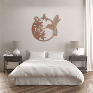 Messenger of Spring Bird Metal Wall Art | Decorative Wall Sculpture