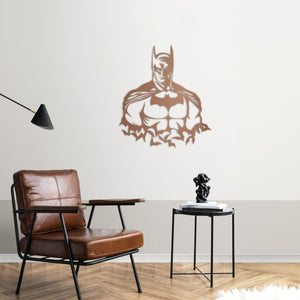 Gotham's Guardian Metal Wall Art | Batman Decorative Wall Sculpture