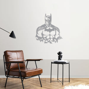 Gotham's Guardian Metal Wall Art | Batman Decorative Wall Sculpture