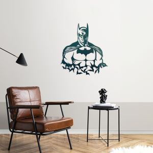 Gotham's Guardian Metal Wall Art | Batman Decorative Wall Sculpture