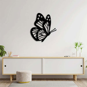 Wings of Elegance Butterfly Metal Wall Art | Decorative Sculpture