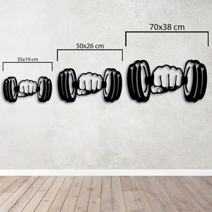 Symbol of Power Metal Wall Art | Decorative Abstract Wall Sculpture