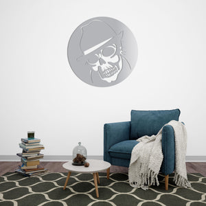 Mystic Skull Metal Wall Art | Decorative Gothic Wall Sculpture Decor