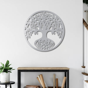 Tree of Life Metal Wall Art | Nature Inspired Decorative Sculpture