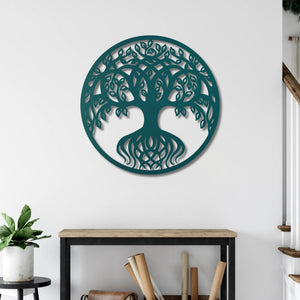 Tree of Life Metal Wall Art | Nature Inspired Decorative Sculpture