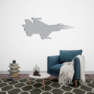 Jet Airplane Metal Wall Art | Aviation Decorative Wall Sculpture