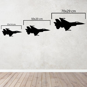 Jet Airplane Metal Wall Art | Aviation Decorative Wall Sculpture