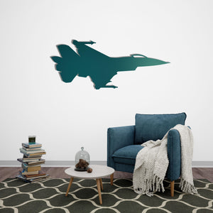 Jet Airplane Metal Wall Art | Aviation Decorative Wall Sculpture