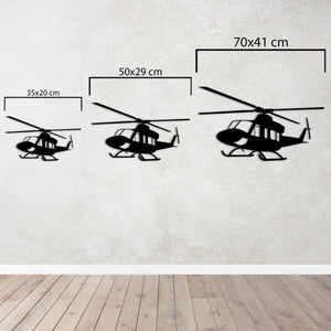 Huey UH-1 – Helicopter Metal Wall Art