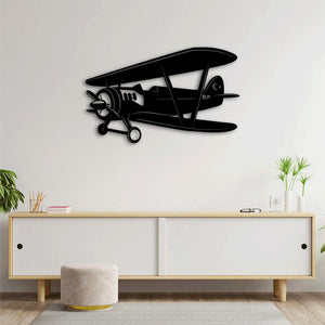 Hürkuş Legendary Aircraft Metal Wall Art | Decorative Wall Sculpture