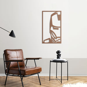 Mystic Armor Metal Wall Art | Decorative Warrior Wall Sculpture