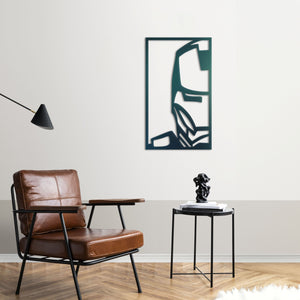 Mystic Armor Metal Wall Art | Decorative Warrior Wall Sculpture