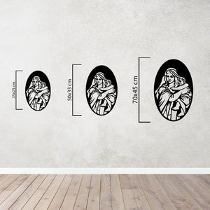 Light of Compassion Metal Wall Art | Inspirational Sculpture