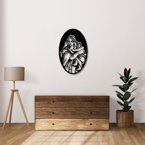 Light of Compassion Metal Wall Art | Inspirational Sculpture