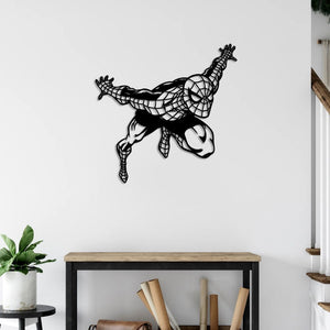 Spider-Man Metal Wall Art | Decorative Superhero Wall Sculpture