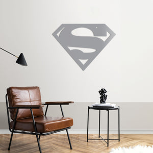 Superman Metal Wall Art | Superhero Decorative Wall Sculpture Decor