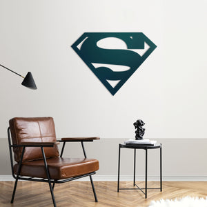 Superman Metal Wall Art | Superhero Decorative Wall Sculpture Decor