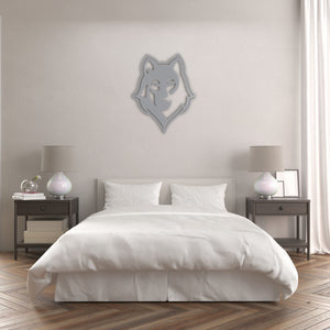 Wild Spirit Wolf Metal Wall Art | Decorative Animal Wall Sculpture
