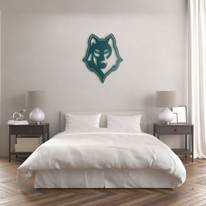Wild Spirit Wolf Metal Wall Art | Decorative Animal Wall Sculpture