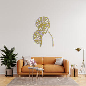 Face of Nature Metal Wall Art | Inspirational Decorative Sculpture