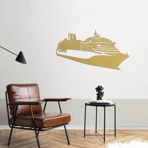 Okyanusların Kraliçesi – Metal Duvar Dekoru Laser Artique