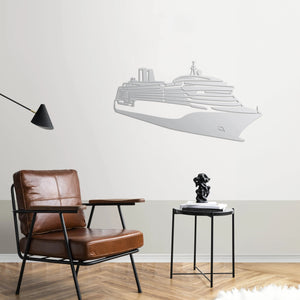 Okyanusların Kraliçesi – Metal Duvar Dekoru Laser Artique