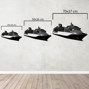 Okyanusların Kraliçesi – Metal Duvar Dekoru Laser Artique