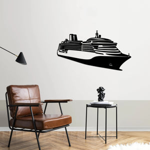 Okyanusların Kraliçesi – Metal Duvar Dekoru Laser Artique