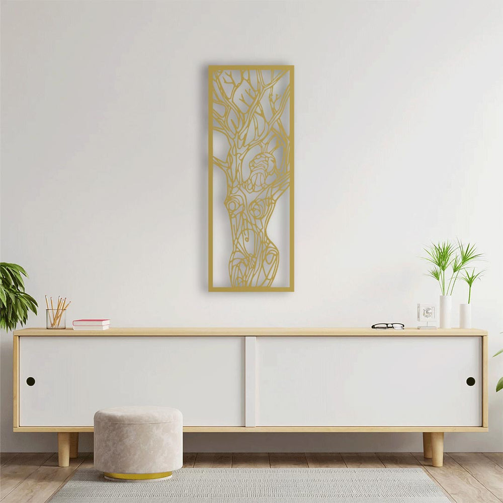 Spirit of Nature Metal Wall Art | Inspirational Decorative Sculpture