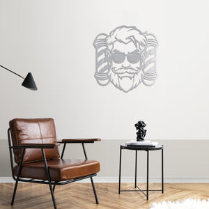Sharp Style Barber Metal Wall Art | Barbershop Decorative Decor