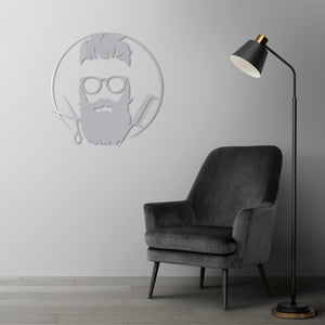 Signature of Style Barber Metal Wall Art | Barbershop Decor