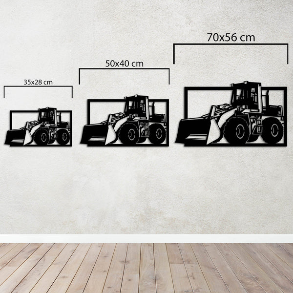 Bulldozer – Metal Wall Art