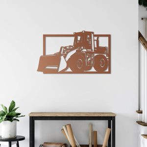 Bulldozer – Metal Wall Art