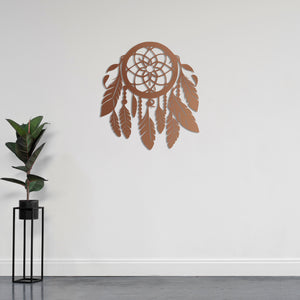 Dreamcatcher Metal Wall Art | Bohemian Decorative Wall Sculpture