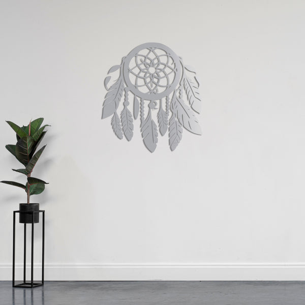 Dreamcatcher Metal Wall Art | Bohemian Decorative Wall Sculpture