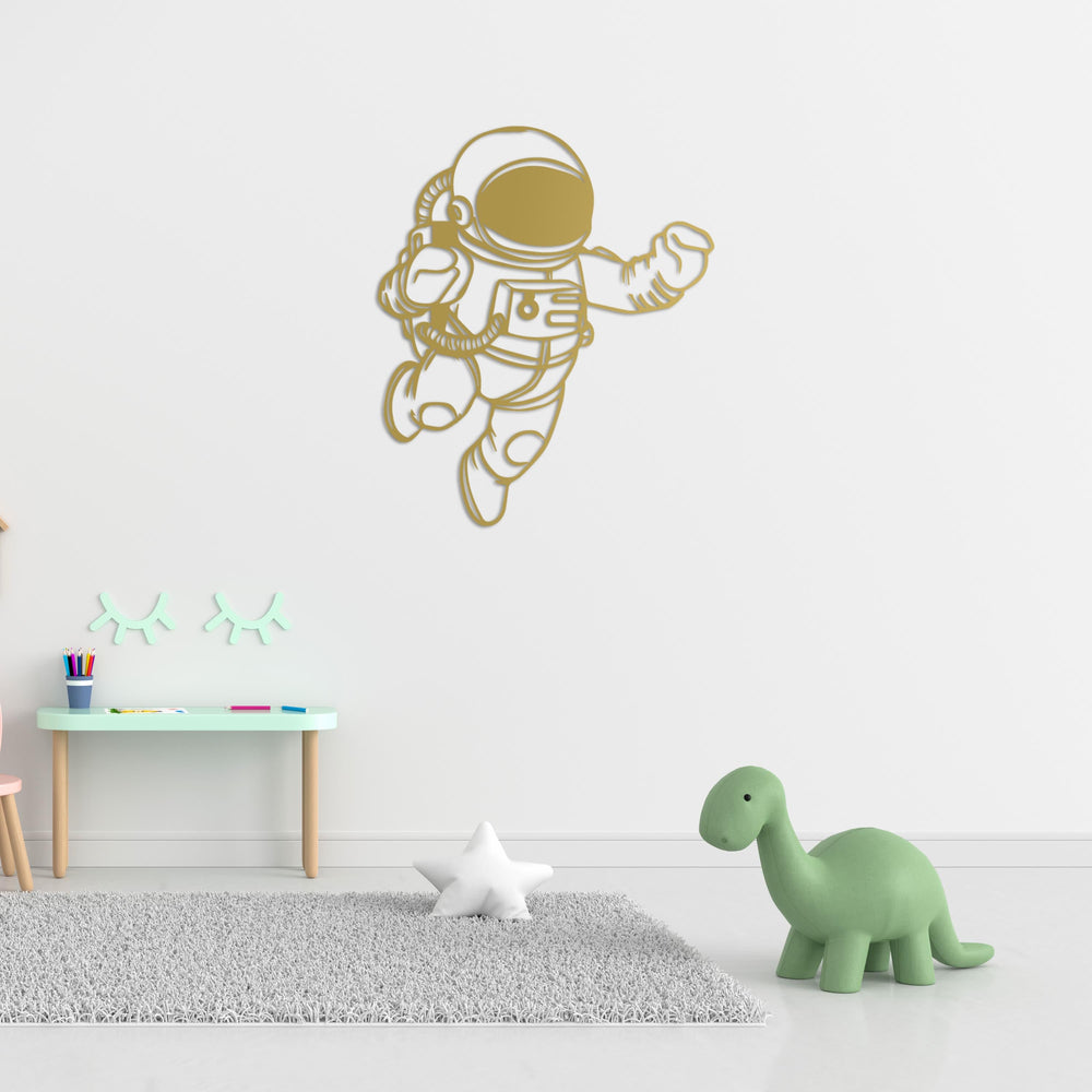 Journey to the Stars Metal Wall Art | Space Decorative Sculpture