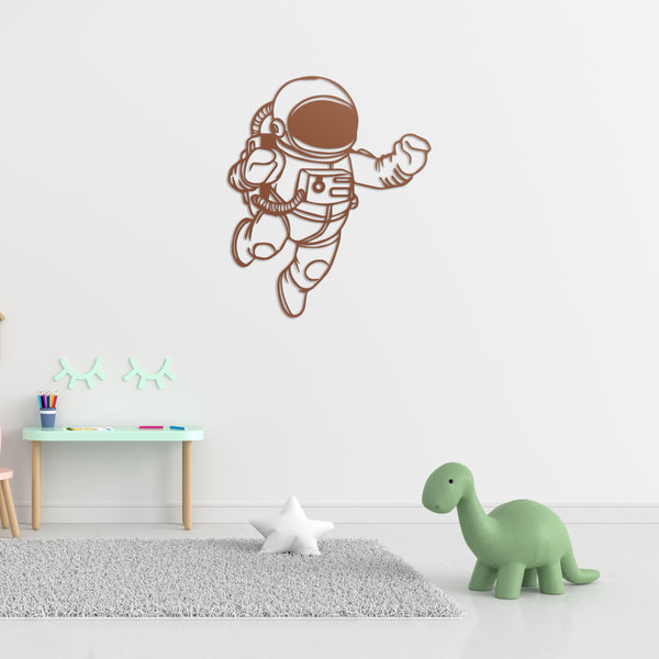Journey to the Stars Metal Wall Art | Space Decorative Sculpture