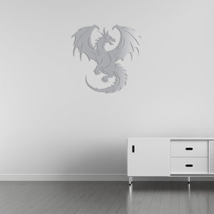 Dragon Rise Metal Wall Art | Unique Decorative Wall Sculpture